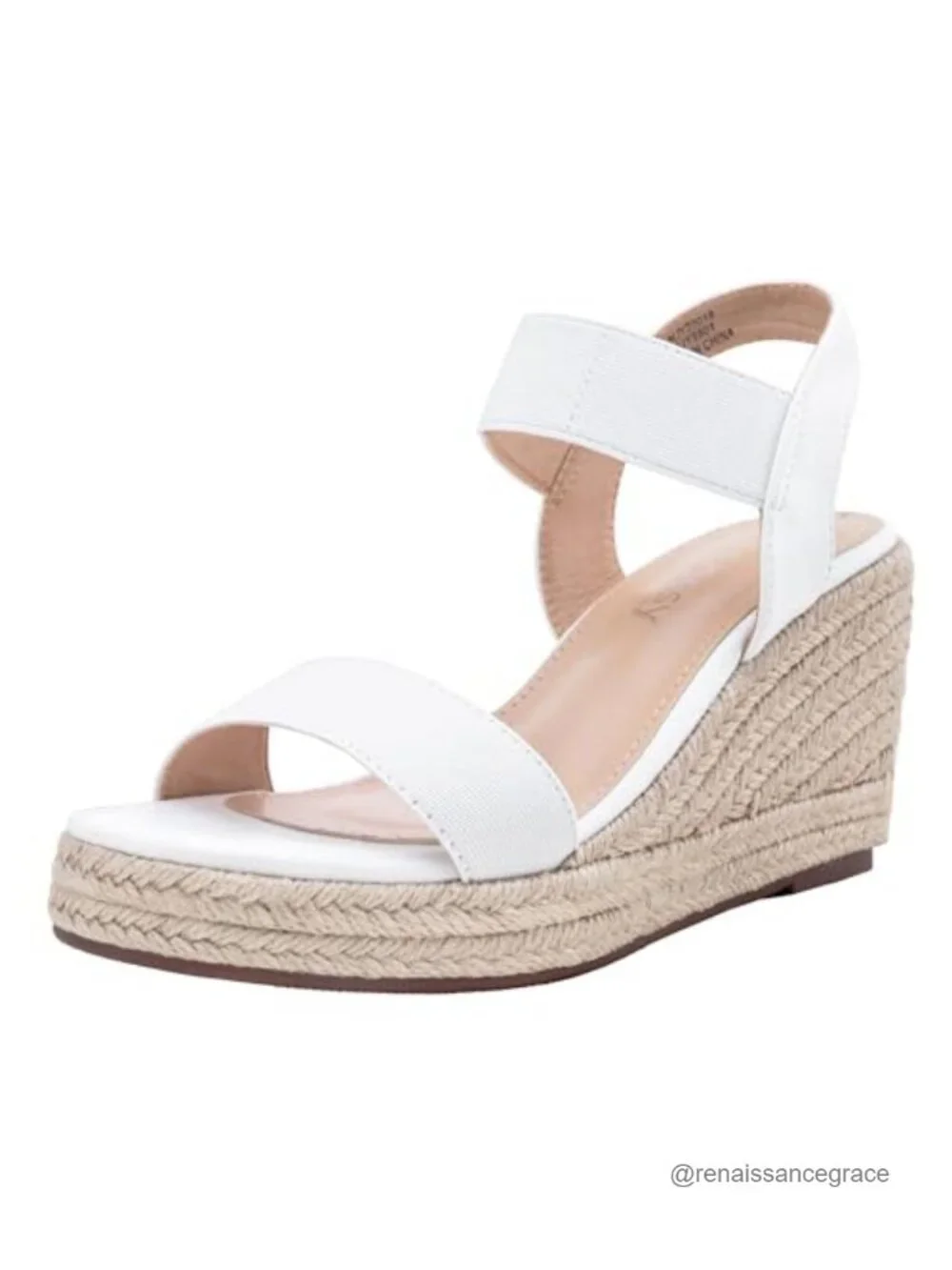 Women's Espadrille Wedge Platform Sandals Ankle Strap Summer
